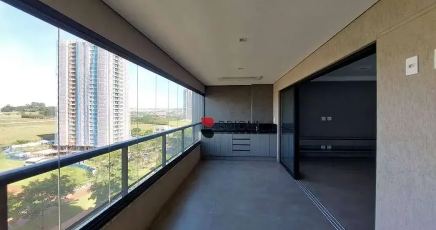 Apartamento no Edifício Stradivarius, com 154m²,  4 Quartos/suítes, no Jardim Olhos d'Água em Ribeirão Preto/SP I Imobiliária Brioni imóves