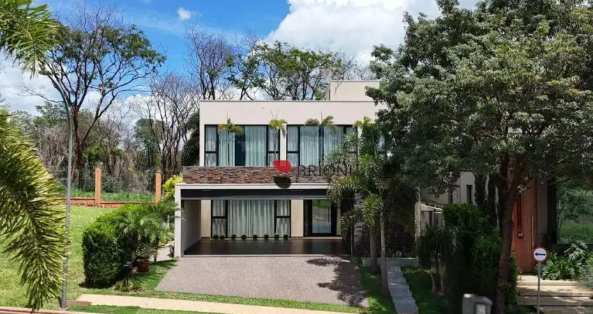 Casa com 373m2 - 3 quarto/suítes em alphaville - ribeirão preto/sp i imobiliaria em ribeirão preto i brioni imóveis