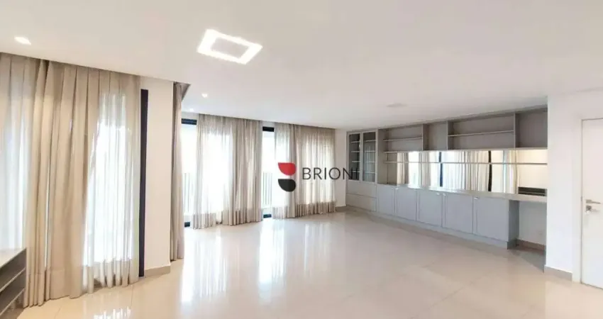 Apartamento com 3 dormitórios para alugar, 135 m² por r$ 6.738,42/mês - jardim olhos d'água - ribeirão preto/sp