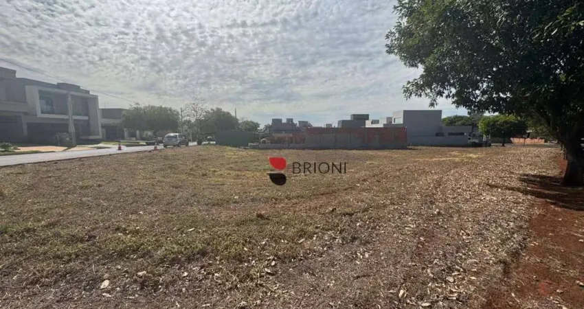 Terreno à venda, com 557m², no portal da mata em ribeirão preto/sp i imobiliária brioni imóveis