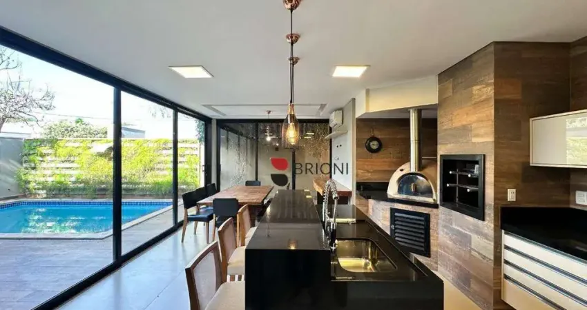 Alto padrão com 367 m², 4 quartos à venda no condomínio buona vita ribeirão em ribeirão preto/sp i imobiliária brioni imóveis