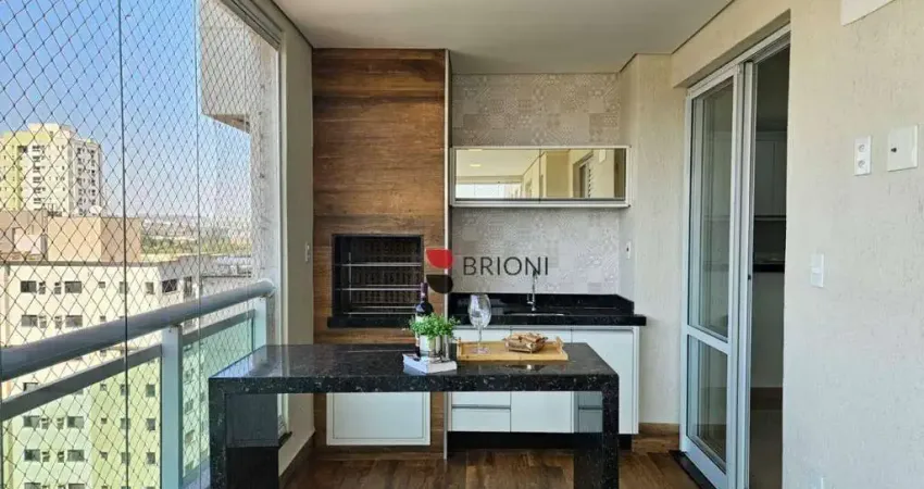 Apartamento padrão no edifício barcelona, 127m², 3 quartos à venda em ribeirão preto/sp