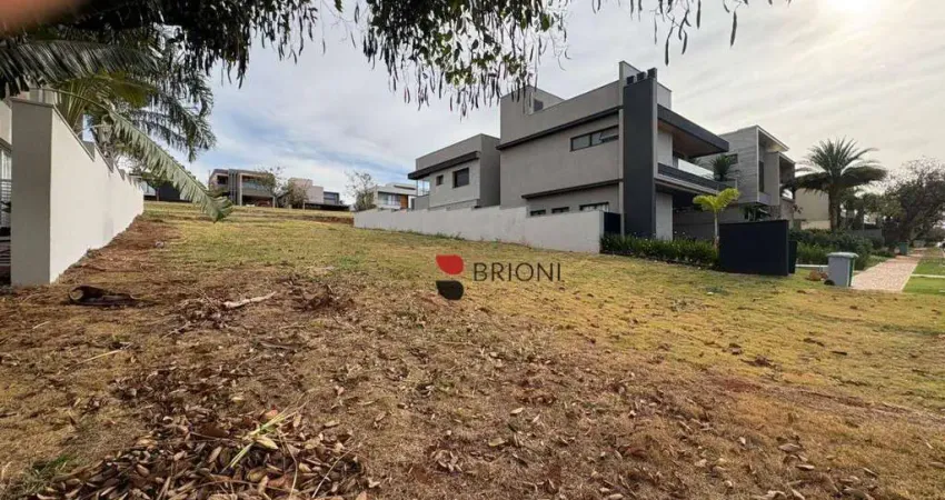 Terreno de 494 m² à venda no condomínio alphaville, em ribeirão preto/sp i imobiliaria em ribeirão preto i brioni imóveis