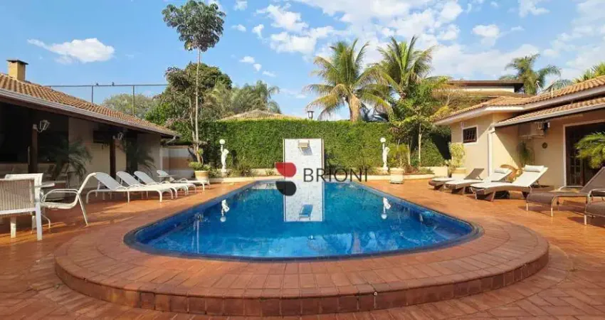 Chácara térrea alto padrão no condomínio village bandeirantes 1, em ribeirão preto - imobiliária em ribeirão preto - brioni imóveis.