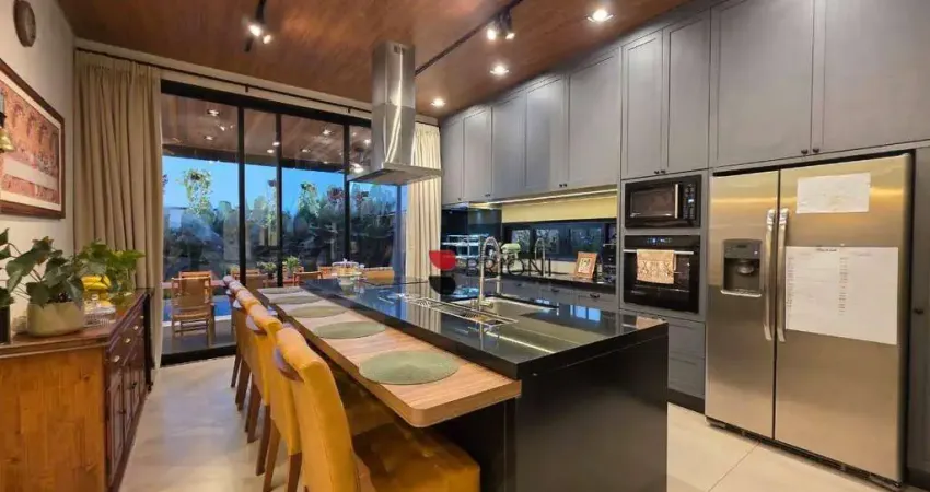 Sobrado com 4 quartos 1 suítes, 257m², vivendas da mata - portal da mata - real sul - zona sul  em ribeirão preto/sp