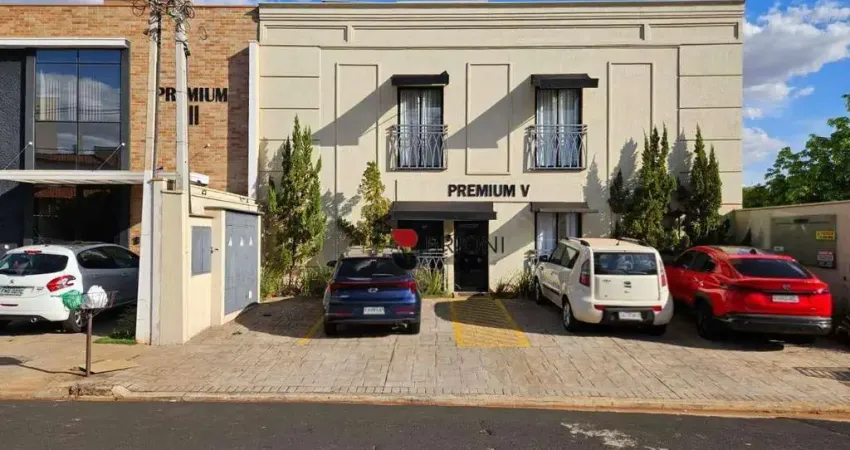 Sala comercial com 18,22m², no edifício premium v, a venda na ribeirânia, em ribeirão preto/sp