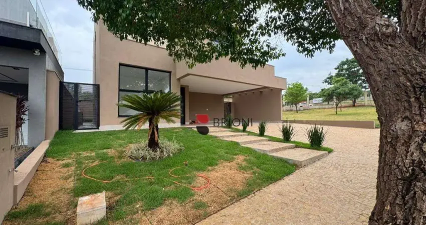 Sobrado com 267m² de construção, 3 quartos/suítes, na vila do golf em ribeirão preto/sp i imobiliária brioni imóveis