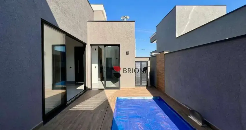 Casa térrea com 150m², 3 quartos/suítes à venda em condomínio quinta da mata, em ribeirão preto/sp i imobiliária i brioni imóveis