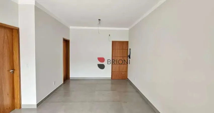 Apartamento com 80m², 2 quartos/ 1 suíte, à venda no edifício caliandra em ribeirão preto/sp i imobiliária brioni imóveis