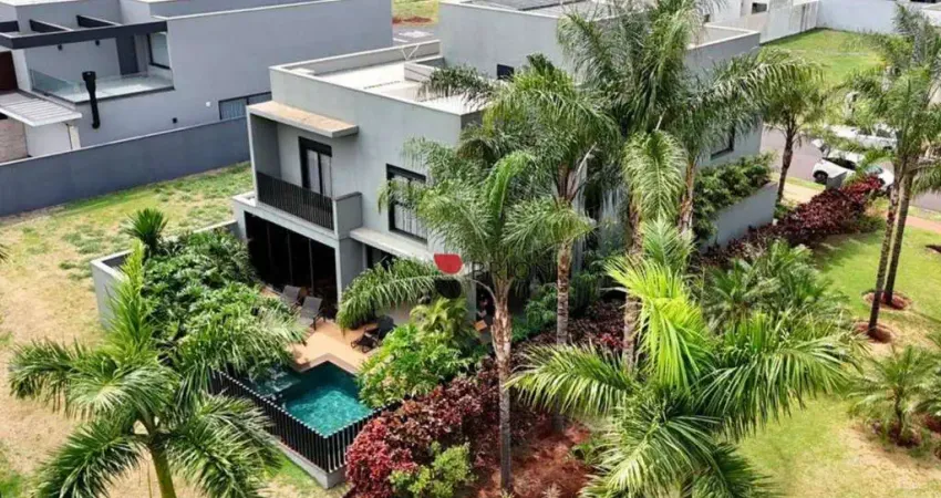 Casa sobrado alto padrão com 310 m², 3 quartos à venda no condomínio alto do castelo 1 em ribeirão preto/sp i imobiliária brioni imóveis