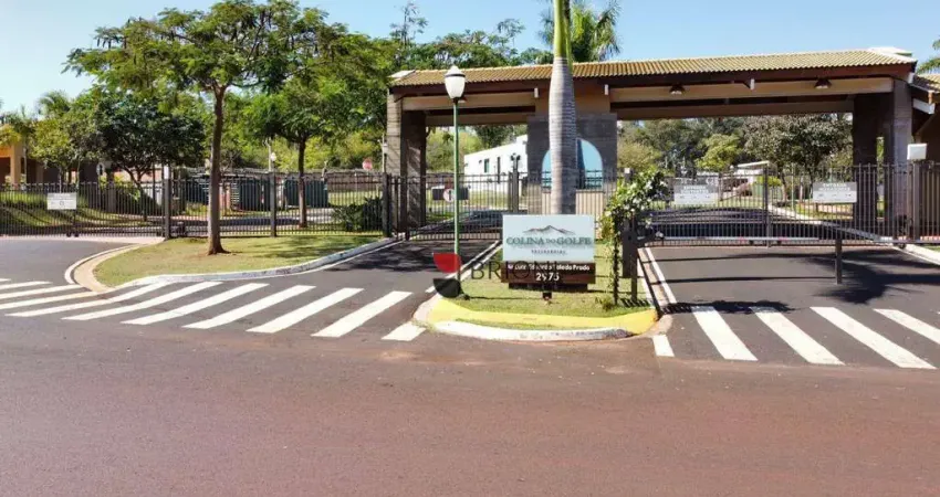 Terreno alto padrão no condomínio colina do golfe, em ribeirão preto - imobiliária em ribeirão preto - brioni imóveis.