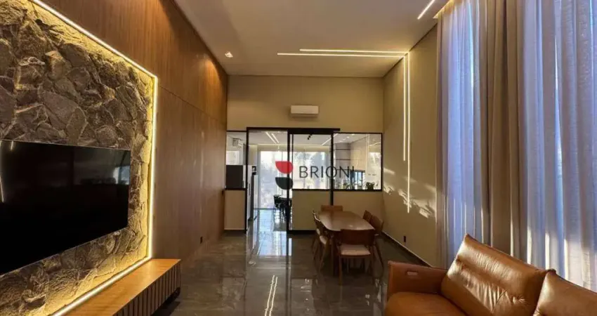 Casa térrea com 199m², 4 quartos à venda no condomínio terras de florença, vila do golf em ribeirão preto/sp i imobiliária brioni imóveis