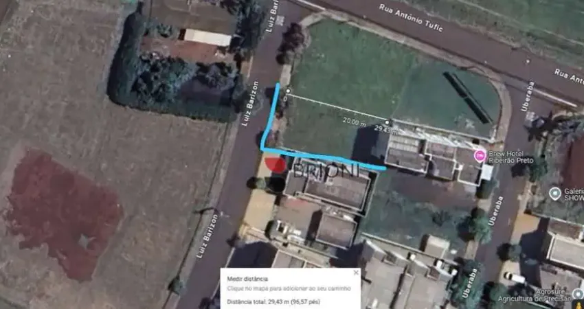 Terreno alto padrão com 375m², à venda no jardim nova aliança sul em ribeirão preto/sp i imobiliária brioni imóveis