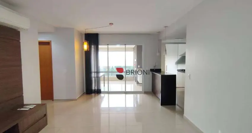 Apartamento com 2 dormitórios para alugar, 86 m² por r$ 5.804/mês - bosque das juritis - ribeirão preto/sp