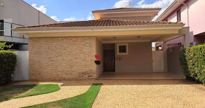 Casa térrea para locação com 3 quartos (suites) no condominio colina do sabia , ribeirão preto -i imobiliaria em ribeirão preto i brioni imóveis