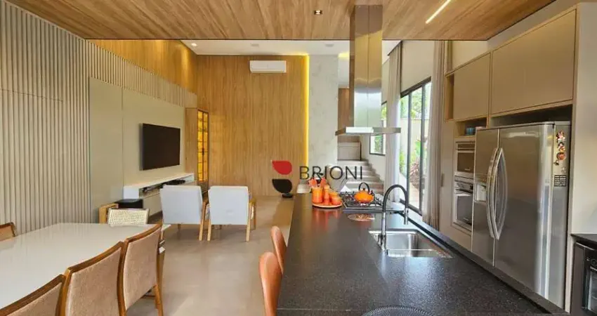 Casa térrea com 254m², 4 quartos à venda no condomínio alphaville 1, ribeirão preto – são paulo