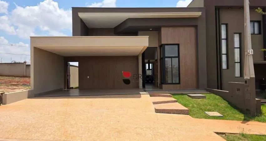 Casa térrea com 3 quartos/suítes à venda, 186 m², quinta da mata em ribeirão preto/sp i imobiliária brioni imóveis