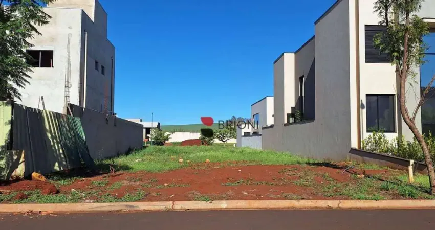 Terreno alto padrão no condomínio vivendas da mata, com 300m², à venda em ribeirão preto/sp i imobiliária brioni imóveis
