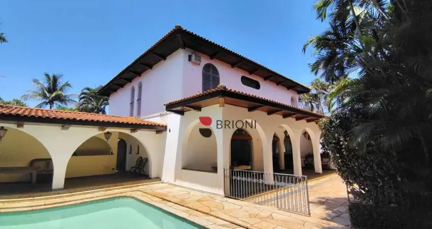 Casa com 4 dormitórios para alugar, 546 m² por r$ 10.150,61/mês - alto da boa vista - ribeirão preto/sp