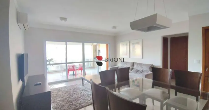 Apartamento com 3 dormitórios, 144 m² - venda por r$ 1.000.000 ou aluguel por r$ 7.101/mês - jardim botânico - ribeirão preto/sp..