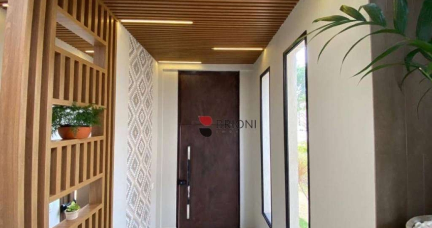 Sobrado alto padrão com 326m², 3 quartos/suíte, à venda no condomínio Alphaville em Ribeirão Preto I Imobiliária Brioni Imóveis