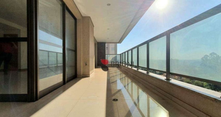 Apartamento alto padrão, com 195m², 3 quartos/suíte, à venda no Edifício Triomphe em Ribeirão Preto/SP I Imobiliária Brioni imóveis