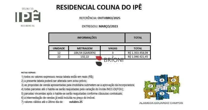 Edifício colina do ipê, 132m², 3 quartos(suítes), apartamentos e coberturas, alto do ipê em  ribeirão preto/sp i imobiliária brioni imóveis
