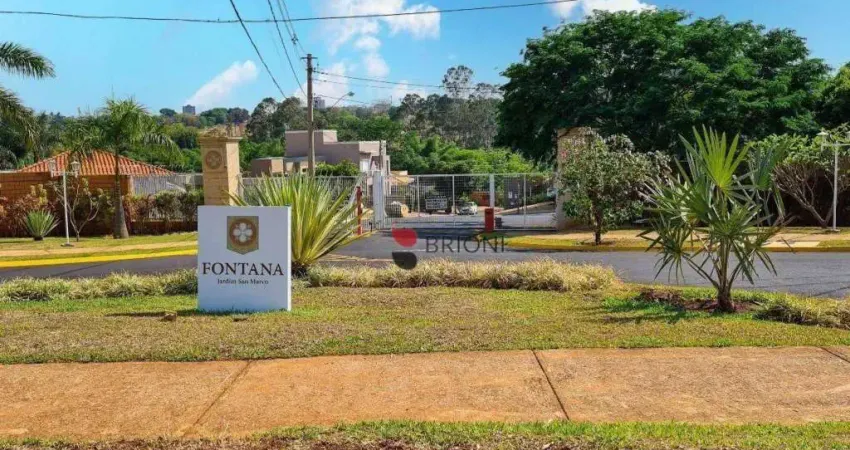 Terreno com 297m², a venda no Condomínio San Marco, em Ribeirão Preto/SP I Imobiliária em Ribeirão Preto I Brioni Imóveis