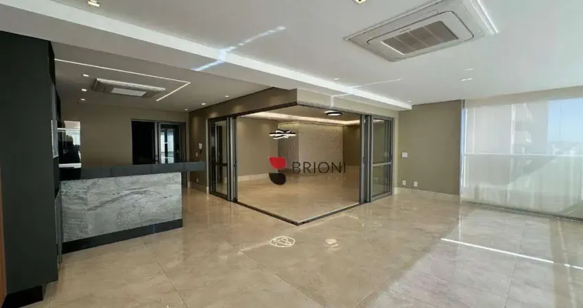 Apartamento alto padrão com 345m², 4 quartos/suítes à venda no Edifício Cidade de Munique em Ribeirão Preto/SP I Imobiliária Brioni imóveis