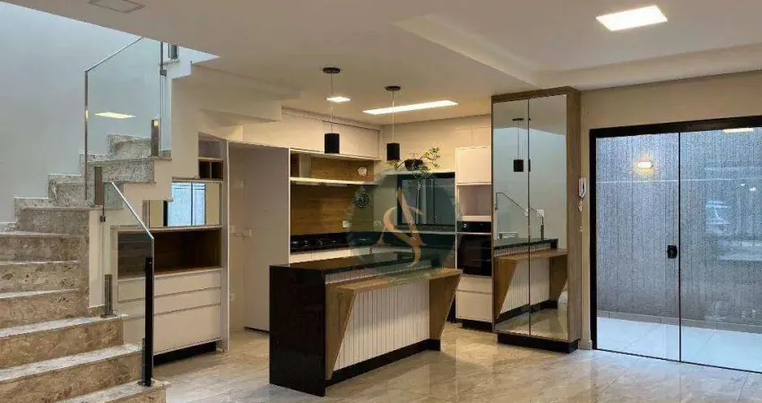 Sobrado com 3 dormitórios (suíte) à venda, 92 m² por R$ 680.000 - Boqueirão - Curitiba/PR