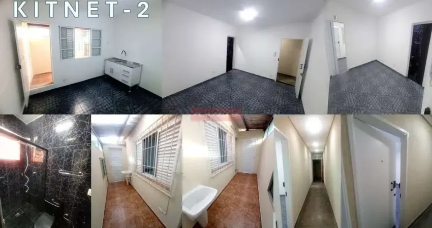 Kit net para locação no socorro, com 35 m², 1 dormitório, cozinha, banheiro, área de serviço