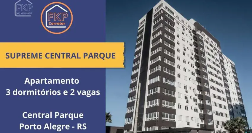 Apartamento com 3 quartos à venda na Rua São Josemaria Escriva, 741, Central Parque, Porto Alegre