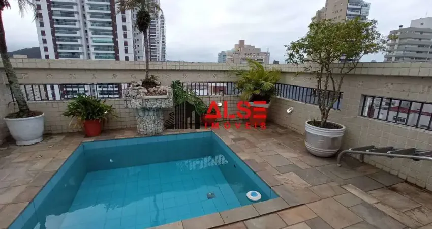 1 Cobertura com piscina e cinco vagas de garagem - Pompéia / Santos