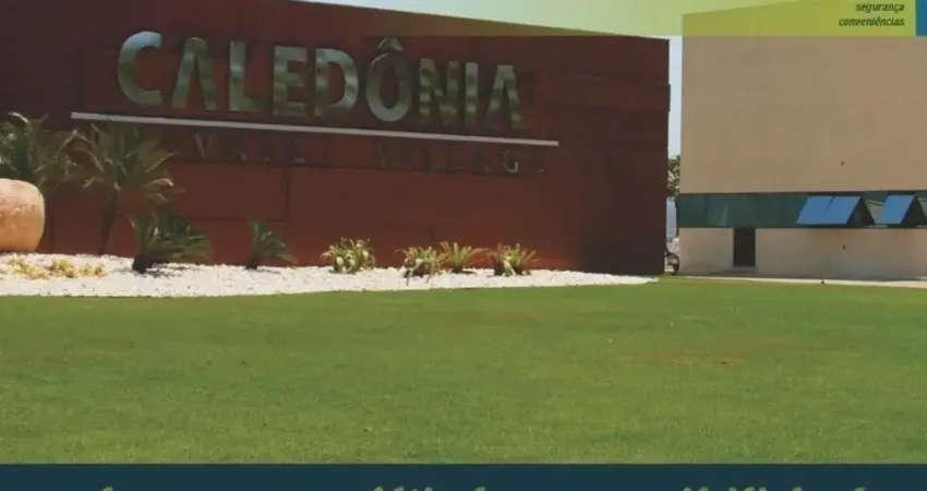 Condomínio caledônia private village - terreno com 378m² - ótima localização.