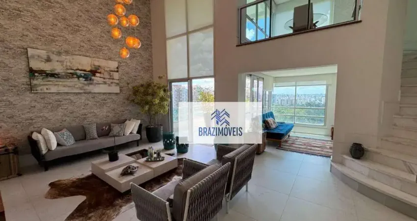 Apartamento de Alto Padrão no Villaggio Panamby: 260m², 3 Suítes (Reversível para 4), 6 Banheiros e 4 Vagas