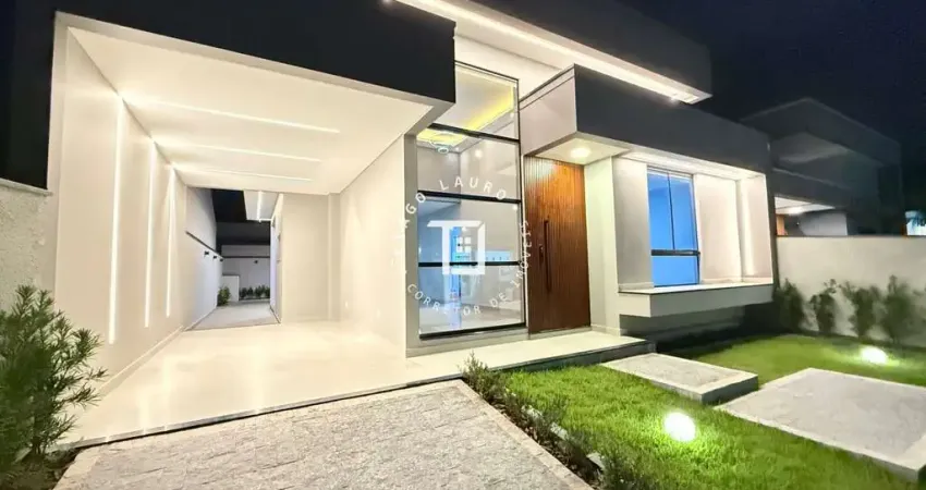 Casa Alto Padrão C/03 Dormitórios Sendo 01 Suíte no Vale Verde Palhoça/SC.