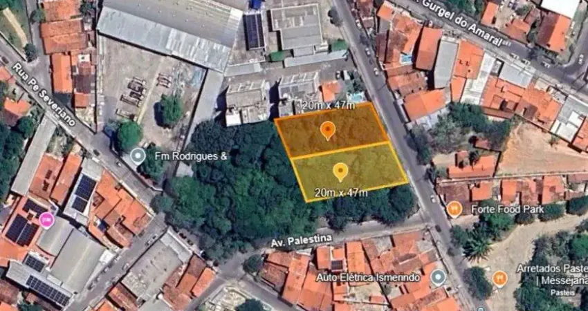 Terreno à venda na Estrada Barão de Aquiraz, 650, Messejana, Fortaleza