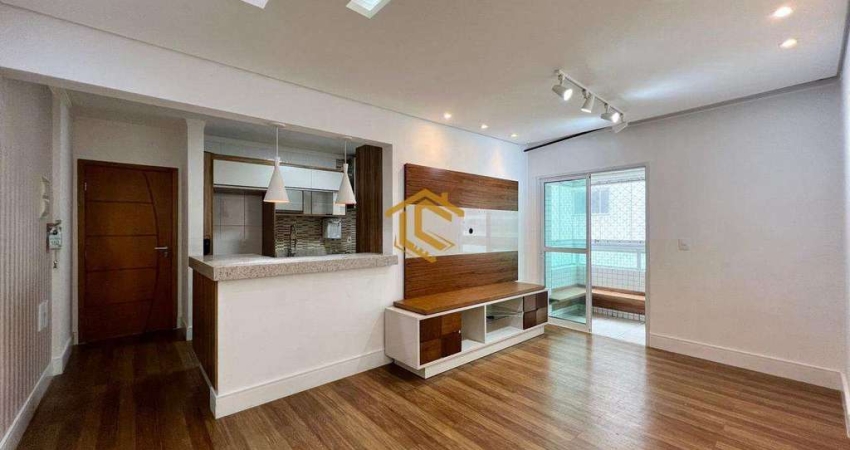 Apartamento com 3 dorms, Guilhermina, Praia Grande - R$ 799 mil, Cod: 9903