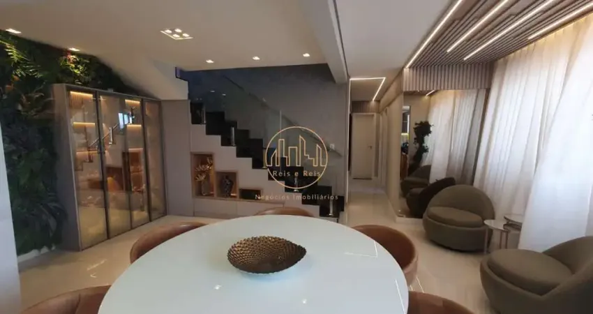 Cobertura para Venda em Contagem, Inconfidentes, 3 dormitórios, 1 suíte, 2 banheiros, 3 vagas