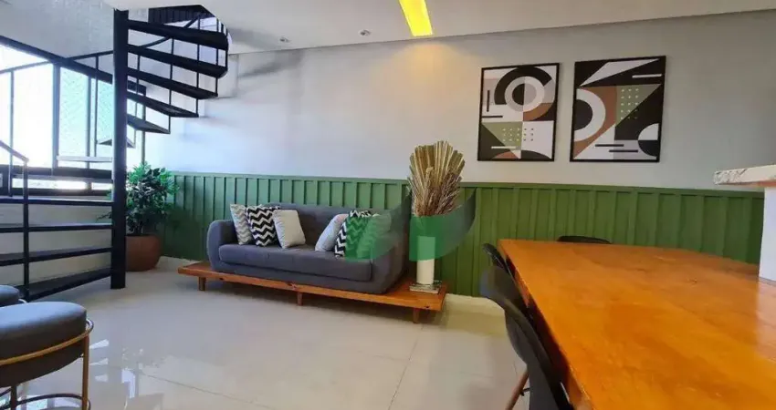 Apartamento Duplex com 2 dormitórios à venda, 100 m² por R$ 820.000,00 - Centro - Lauro de Freitas/BA