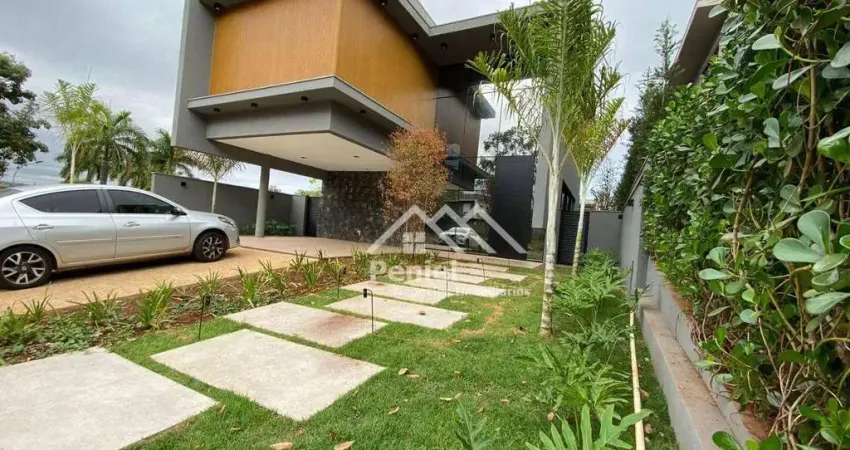 Sobrado com 4 suítes à venda, 386 m² por r$ 3.750.000 - jardim olhos d'água - condomínio buganvile - ribeirão preto/sp