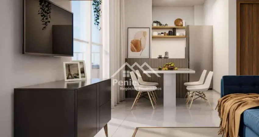 Apartamento com 2 dormitórios à venda, 40 m² por r$ 195.000,00 - reserva real - ribeirão preto/sp