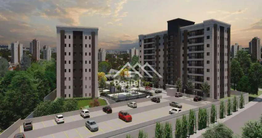 Apartamento garden com 2 dormitórios à venda, 55 m² por r$ 289.000,00 - bonfim paulista - ribeirão preto/sp