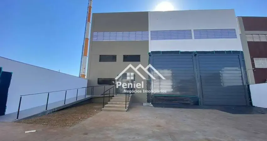 Galpão para alugar, 1132 m² por r$ 25.000,00/mês - jardim jóquei clube - ribeirão preto/sp