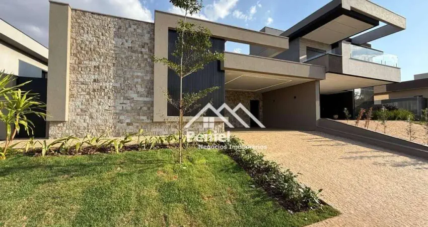 Casa com 3 dormitórios à venda, 199 m² por r$ 1.850.000,00 - quinta dos ventos - ribeirão preto/sp