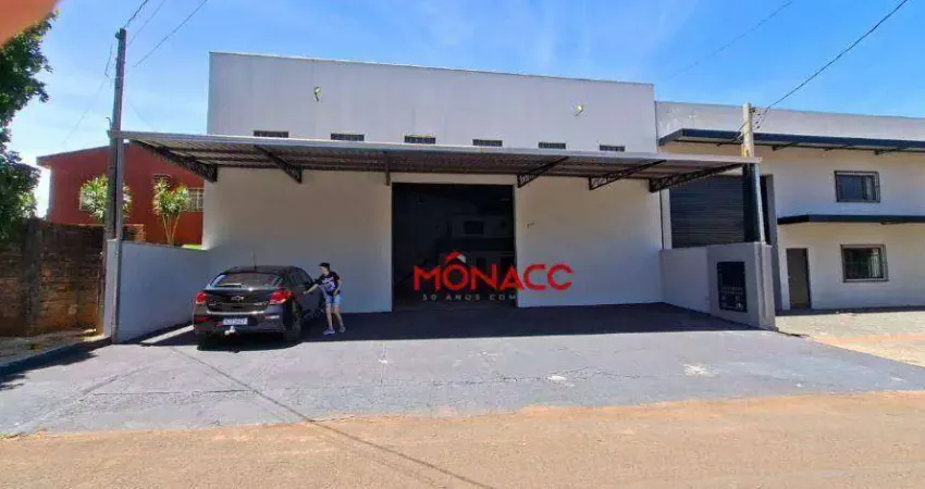 Barracão, 300 m² - venda por R$ 1.200.000,00 ou aluguel por R$ 4.900,00/mês - Jardim Santo Antônio - Cambé/PR