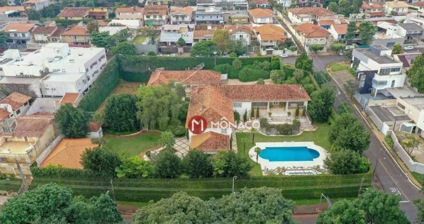 Casa com 4 dormitórios para alugar, 1952 m² por R$ 50.000,00/mês - Lago Parque - Londrina/PR