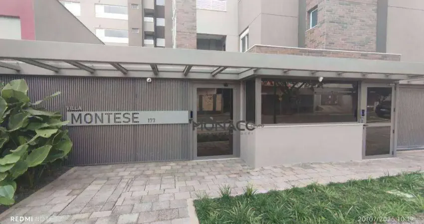 Apartamento novo no edifício Villa Montese, nunca habitado, duas suítes e excelente acabamento.