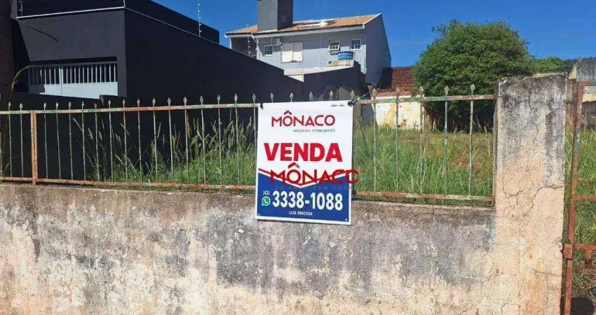 Terreno à venda, 300 m² por R$ 450.000,00 - Bandeirantes - Londrina/PR