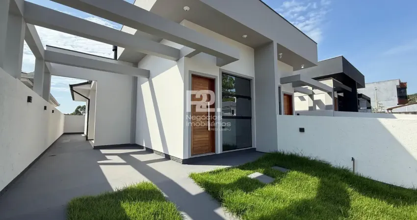 Casa geminada nova – altos de potecas | são josé/sc - 2 dormitórios sendo 1 suíte